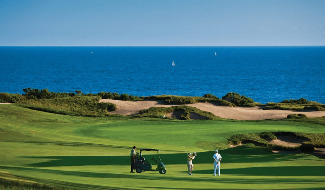 Southern California Premier Ocean Golf Escape 3 Nights | 2 Ocean Rounds Trump National LA + Pelican Hill Golf Club